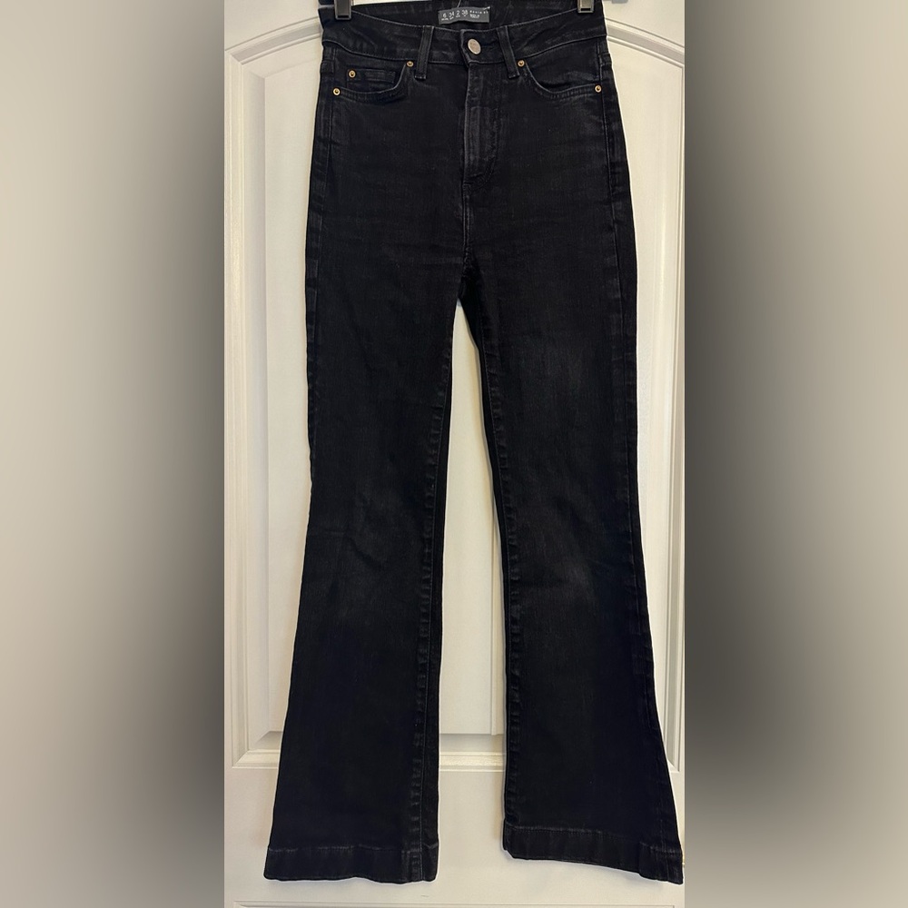 PRIMARK black flare jeans